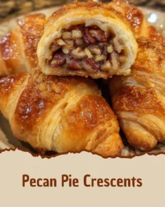 Pecan Pie Crescents