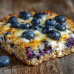 Sheet-Pan Blueberry Cottage Cheese Baked Oatmeal