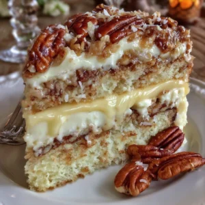 White German Chocolate Cake