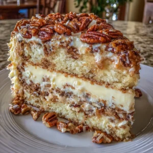 White German Chocolate Cake