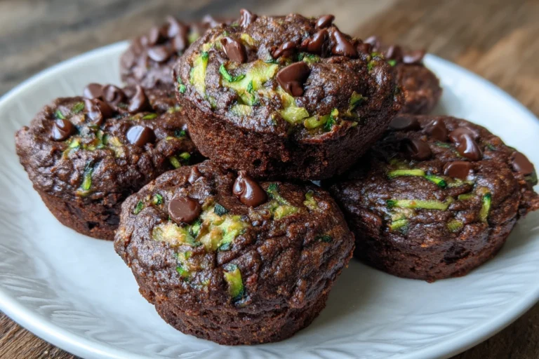 Zucchini Brownie Bites