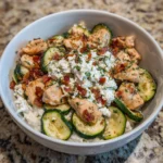 Zucchini and Chicken Protein Bowl
