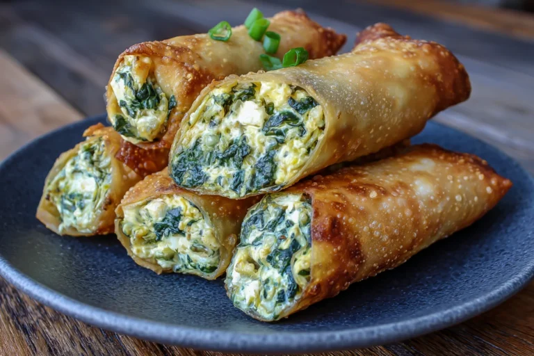 Spinach Egg Rolls