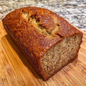 4-ingredient banana bread