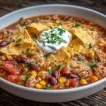 Hearty 7 Can Taco Soup – The Ultimate Dump-and-Simmer Dinner