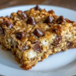 Cottage Cheese Oatmeal Chocolate Chip Bars