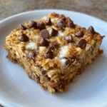 Cottage Cheese Oatmeal Chocolate Chip Bars