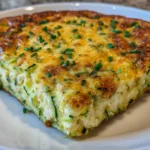 Cottage Cheese & Zucchini Breakfast Bake
