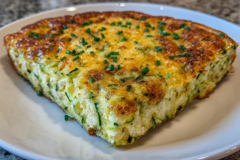 Cottage Cheese & Zucchini Breakfast Bake