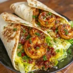 Cajun Parmesan Shrimp Wraps