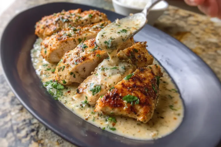 Melt In Your Mouth Caesar Chicken