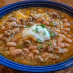 Green Chile and Beef Soup