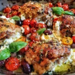 One-Pan Mediterranean Cottage Cheese Chicken