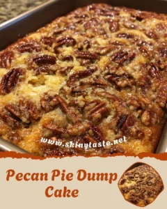 Pecan Pie Dump Cake