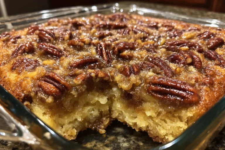 Pecan Pie Dump Cake
