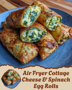 Spinach Egg Rolls 