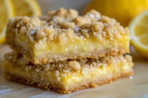 Sugar Cookie Lemonade Crumble