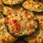 Zucchini & Cottage Cheese Cheddar Crisps