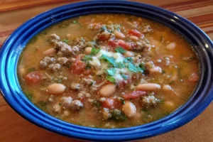 Green Chile and Beef Soup