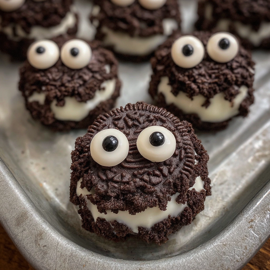 4 Ingredient Halloween Oreo Truffles