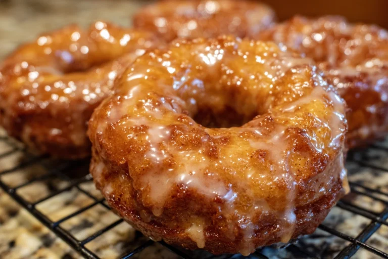 Apple Cider Cottage Cheese Donuts