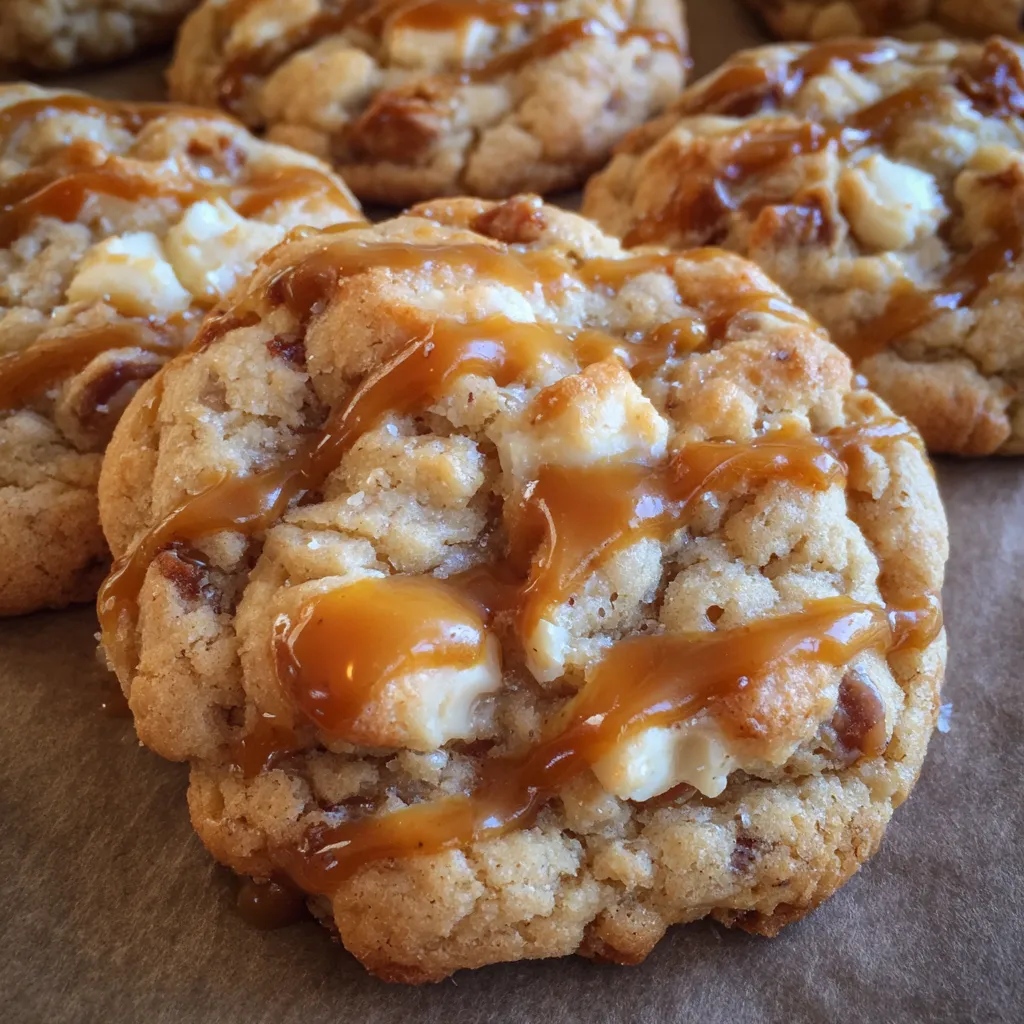 Caramel Cheesecake Cookies