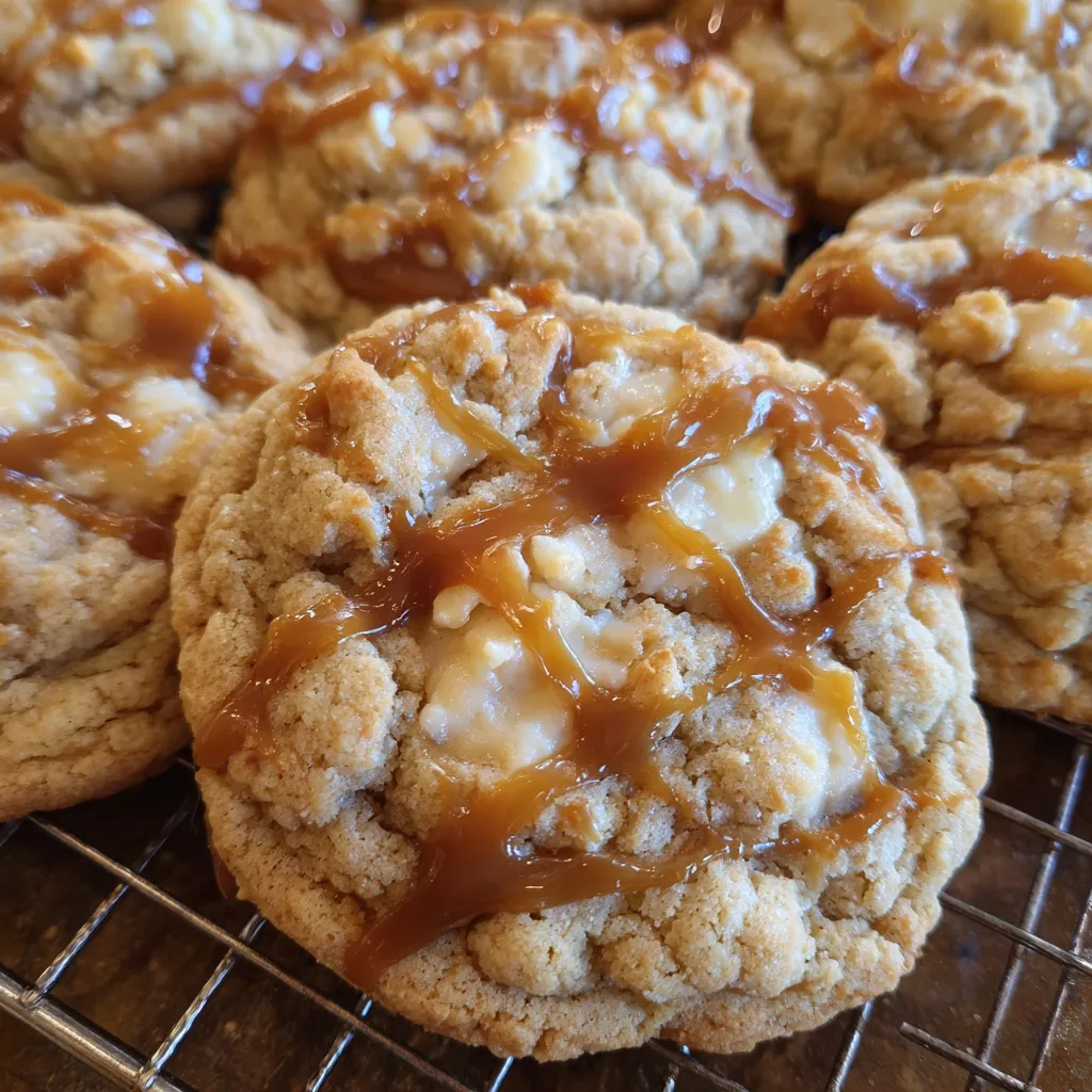 Caramel Cheesecake Cookies