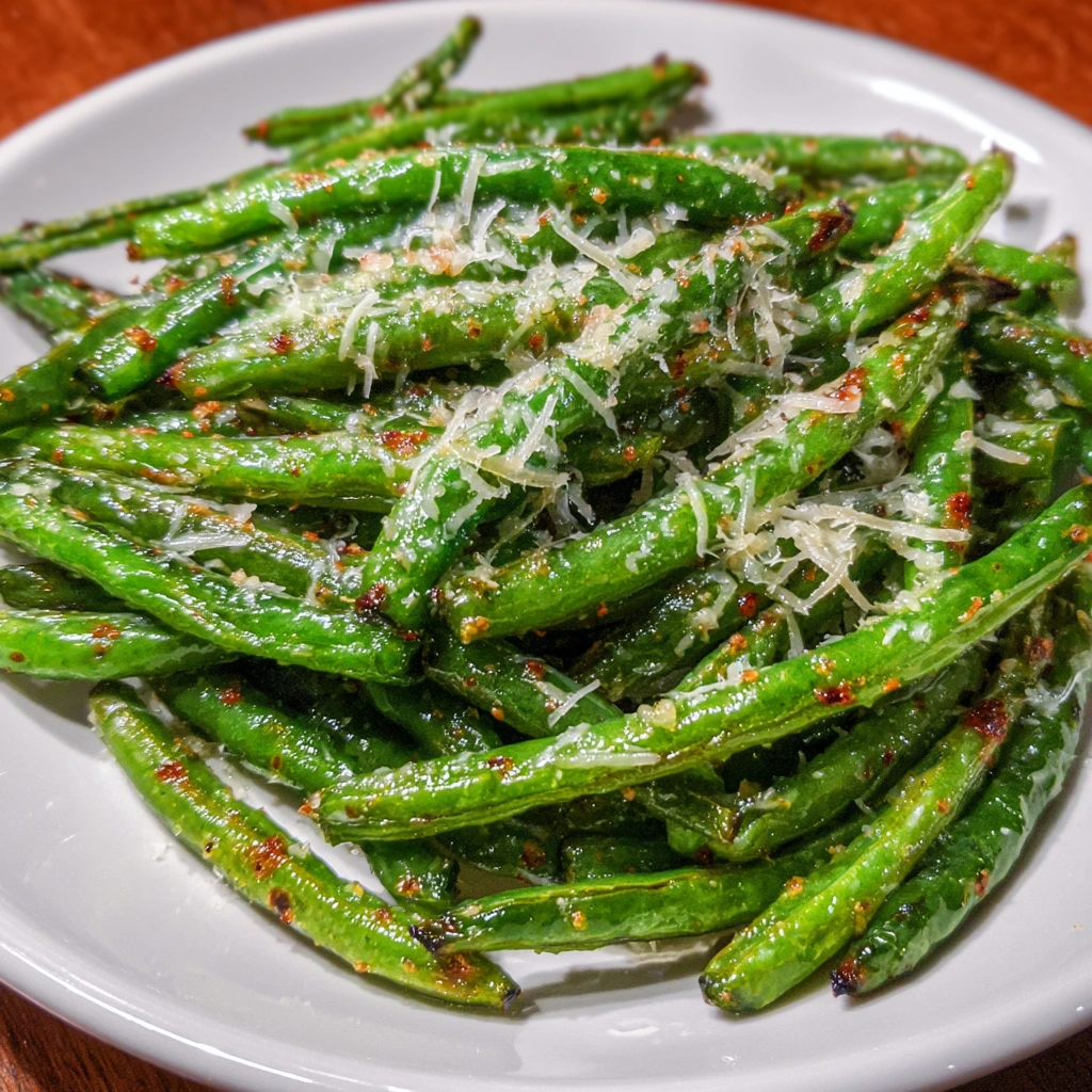 Air Fryer Parmesan Green Beans: Crispy Cheesy Epic 10min. 6 Air Fryer Parmesan Green Beans