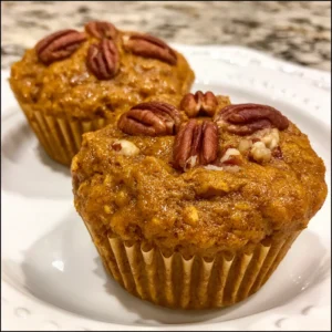 Flourless Pumpkin Cottage Muffins – Moist, High-Protein Bites of Autumn