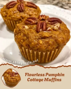 Flourless Pumpkin Cottage Muffins – Moist, High-Protein Bites of Autumn