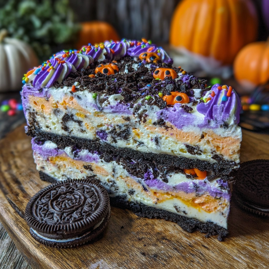 Hand scooping Halloween lush from dish