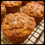 Small Batch Apple Pumpkin Streusel Muffins