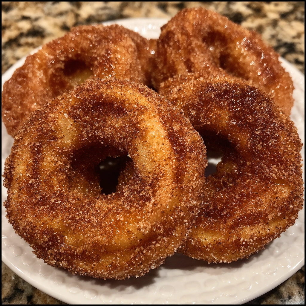 Air Fryer Cinnamon Apple Rings:5-Min Easy Crispy Delicious. 8 Air Fryer Cinnamon Apple Rings