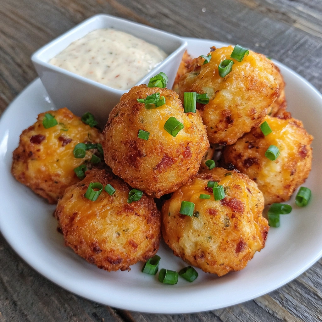 Air Fryer Mashed Potato Balls are 5 best crisp cheesy bites 7 Air Fryer Mashed Potato Balls