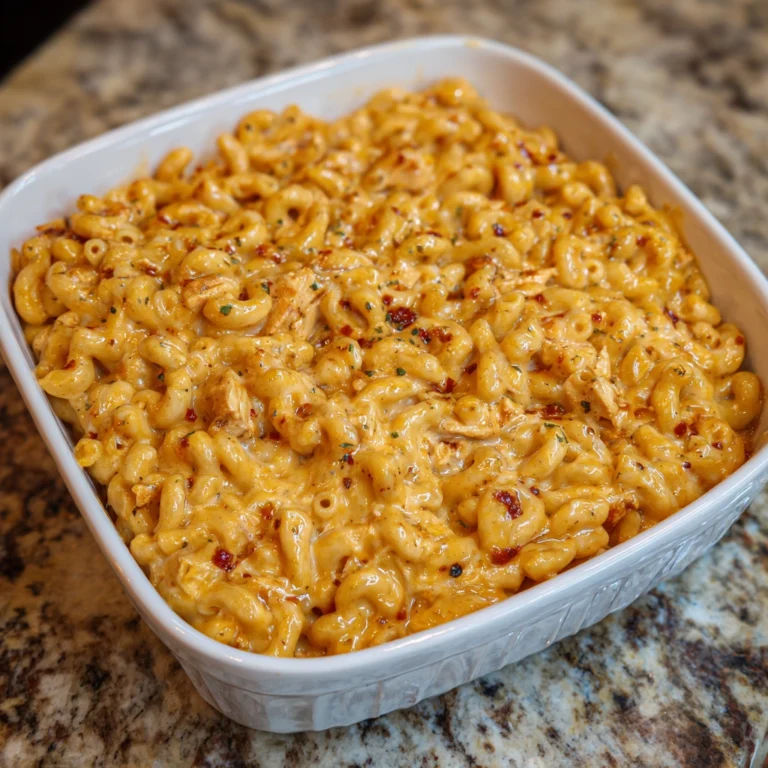 BBQ Chicken Mac and Cheese