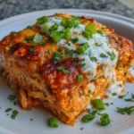 Buffalo Chicken Lasagna