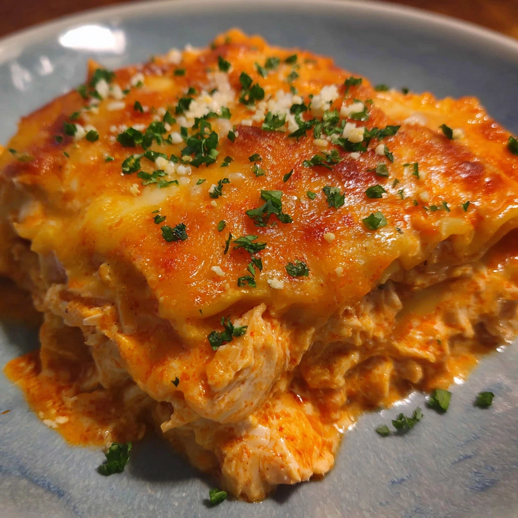 Buffalo Chicken Lasagna