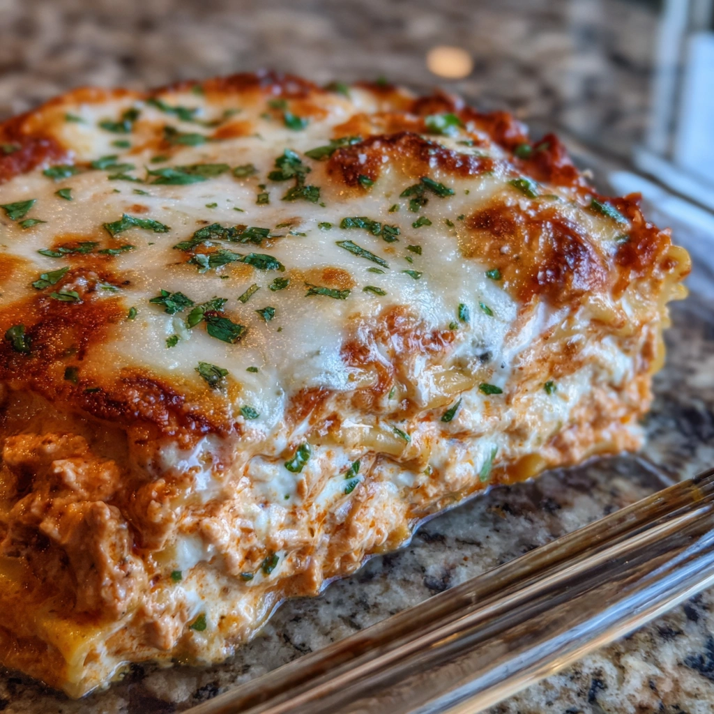 Buffalo Chicken Lasagna