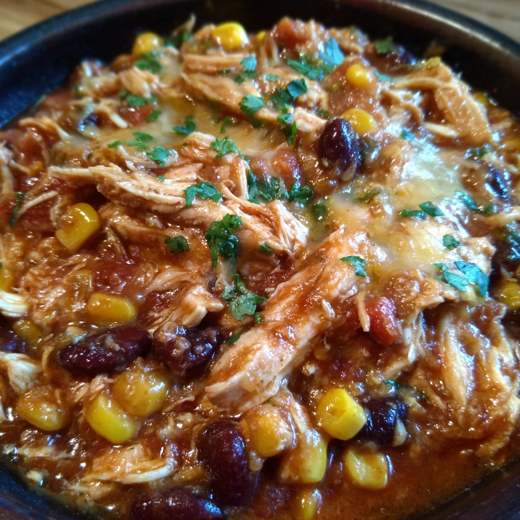 Chicken Enchilada Crock Pot Meal