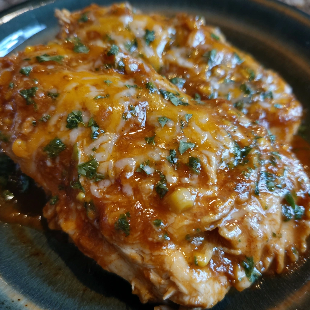Chicken Enchilada Crock Pot Meal
