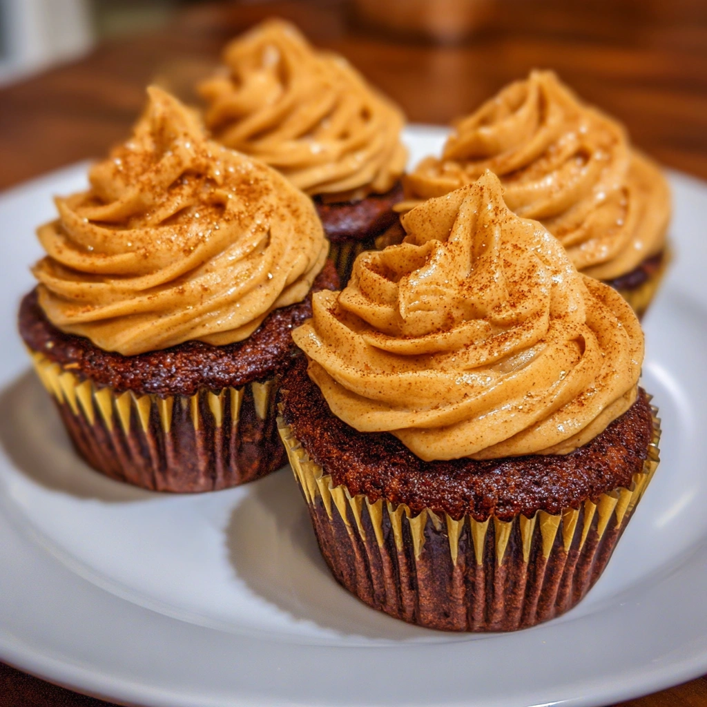 Chocolate Pumpkin Cupcakes: 3-Step Decadent Moist Luxe. 6 Chocolate Pumpkin Cupcakes