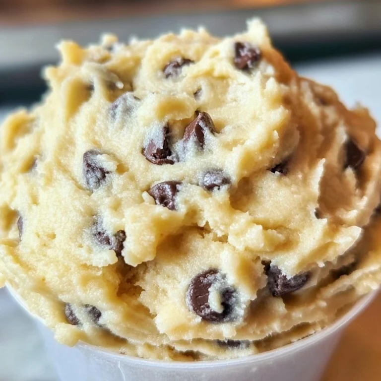 Cottage Cheese Protein Cookie Dough