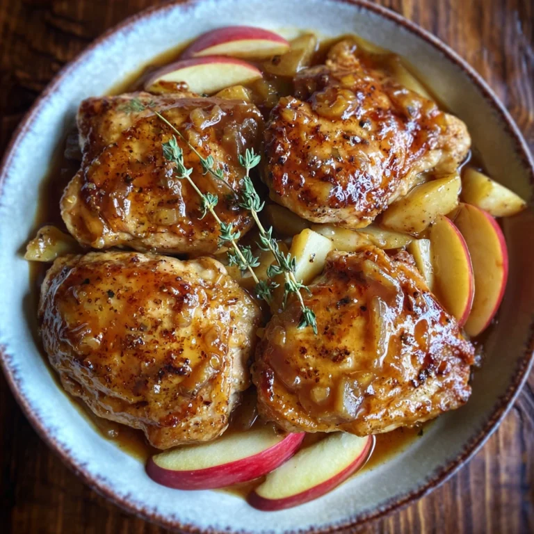 Cozy Fall Feast Irresistible Apple Cider Chicken