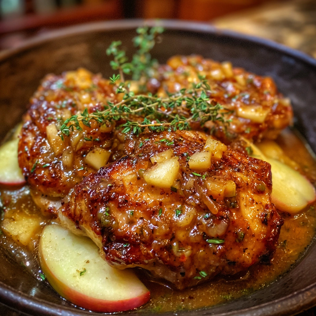 Cozy Fall Feast Irresistible Apple Cider Chicken