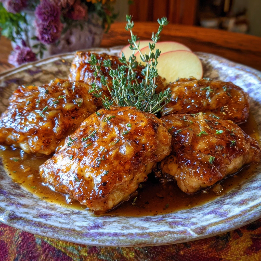 Cozy Fall Feast Irresistible Apple Cider Chicken