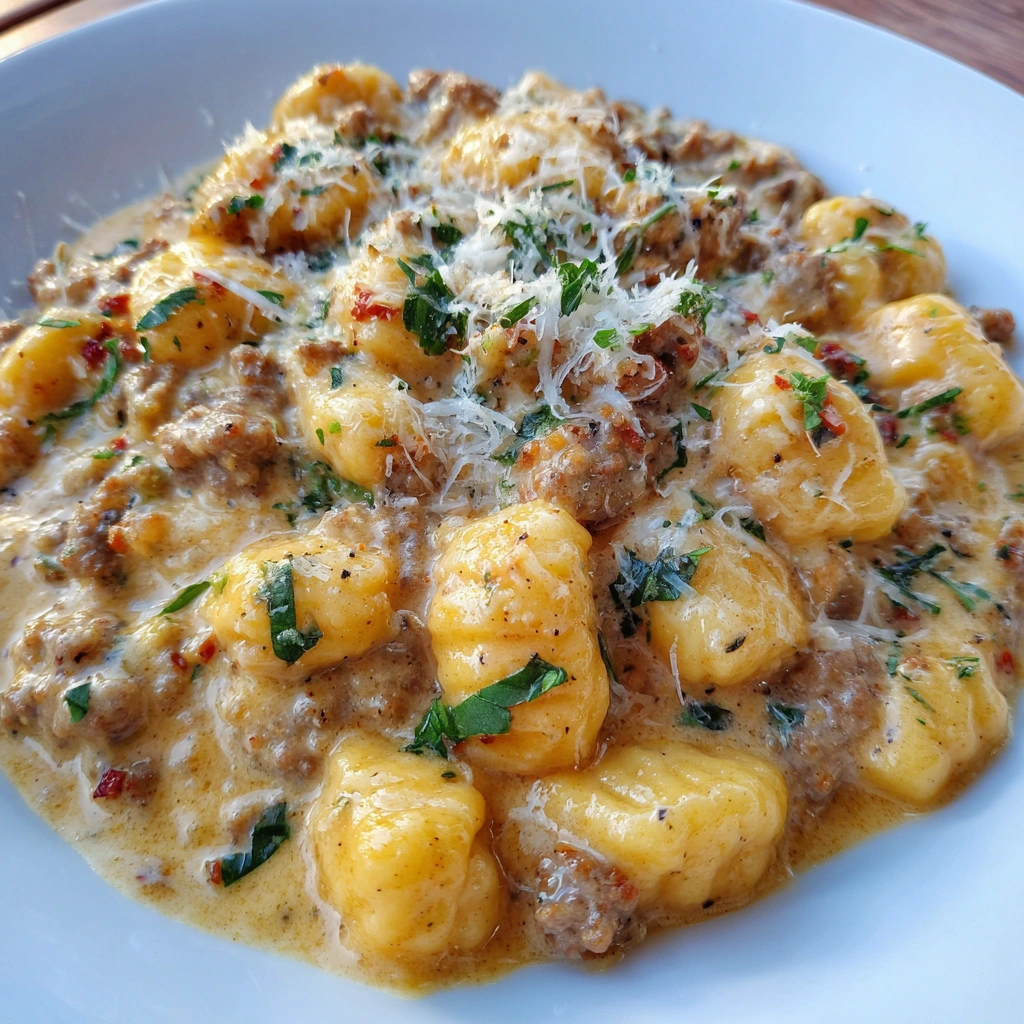 Creamy Butternut Squash Gnocchi with Sausage: Irresistible 2 7 Creamy Butternut Squash Gnocchi with Sausage