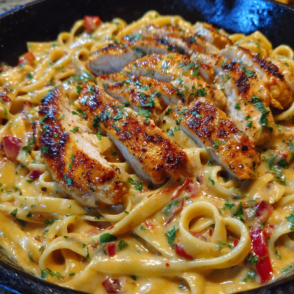 Creamy Cajun Chicken Pasta