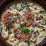Creamy Chicken Parmesan Soup