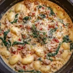 Creamy Italian Sausage Gnocchi Soup