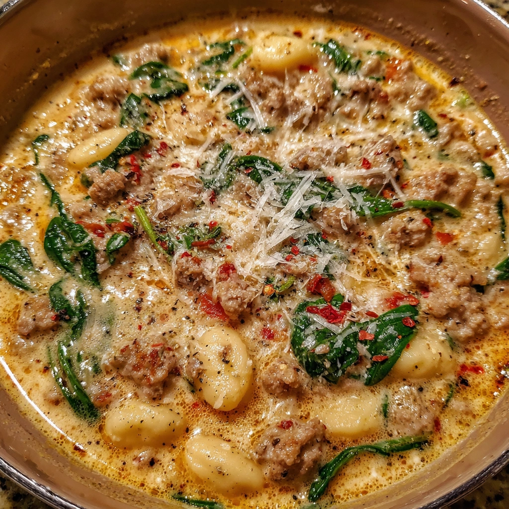 Delicious Creamy Italian Sausage Gnocchi Soup: 5 Quick Recipes 6 Creamy Italian Sausage Gnocchi Soup